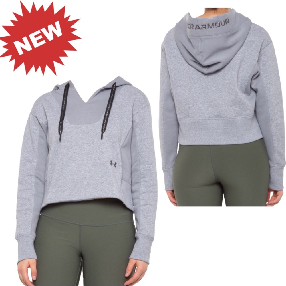 🛑CLEARANCE‼️➕🆕 Under Armour Rival Fleece Embroidered Hoodie XXL